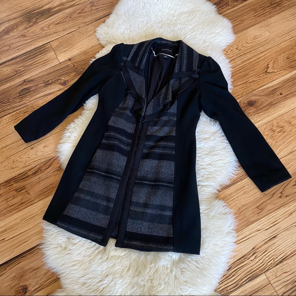 WHBM Wool Pea Coat Medium